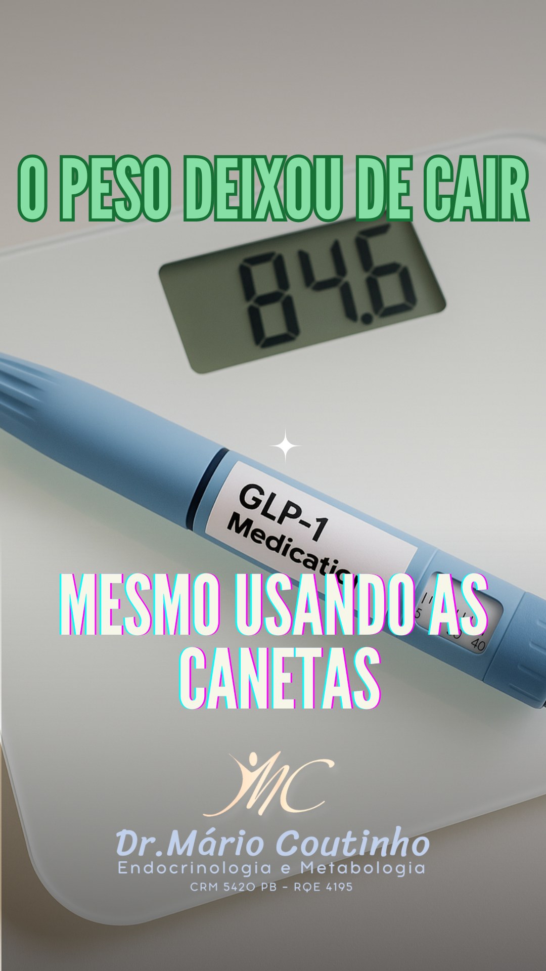 Peso Estacionou com a Caneta? Entenda o Platô Metabólico