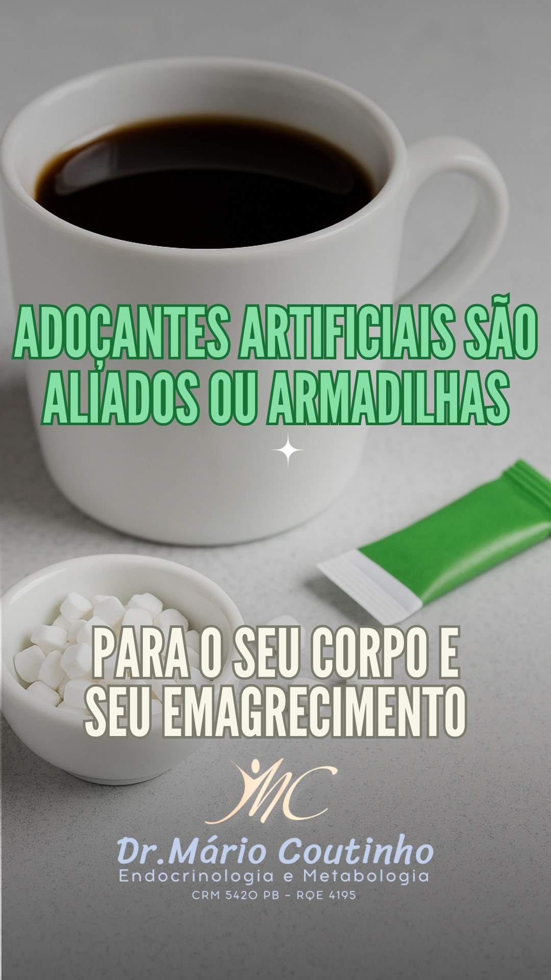 Adoçantes artificiais: aliados ou armadilhas no peso?