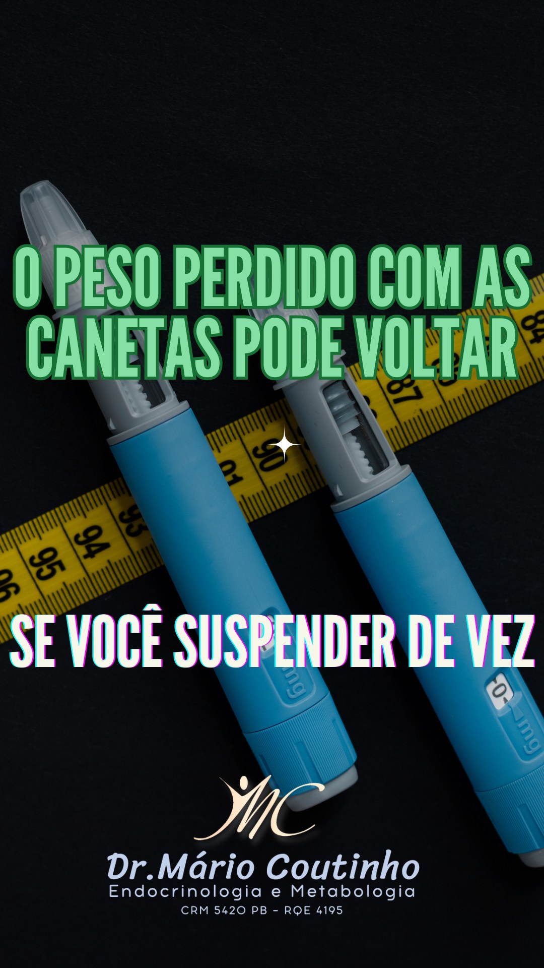 Por que o peso volta ao parar a caneta emagrecedora?