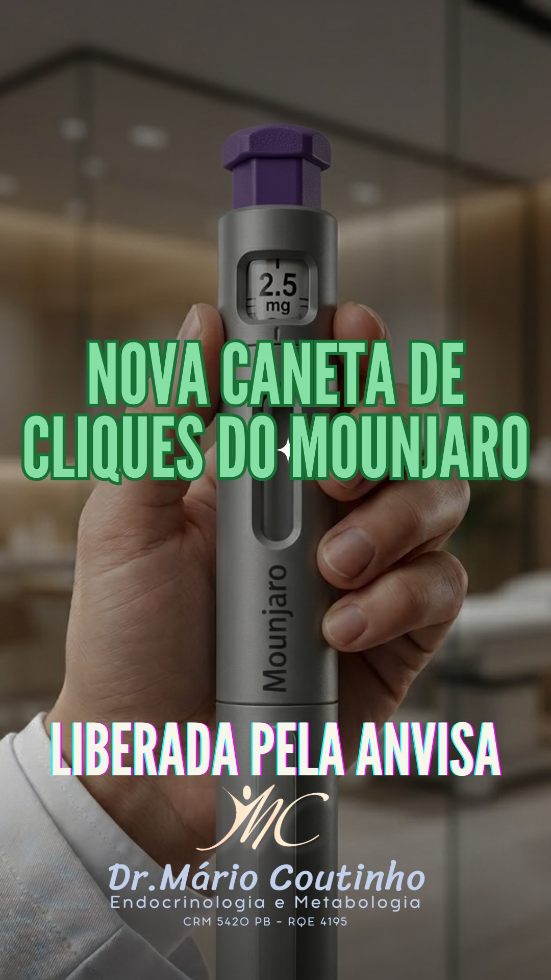 Caneta de Cliques do Mounjaro no Brasil: O Que Muda
