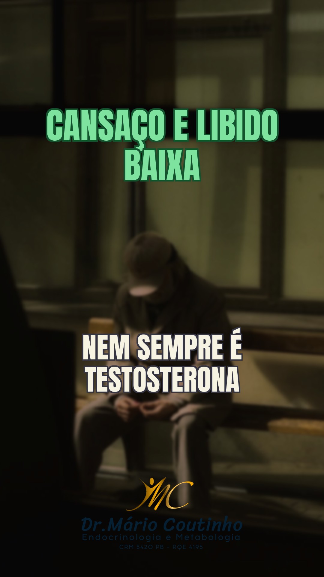 Testosterona baixa ou é outra coisa?