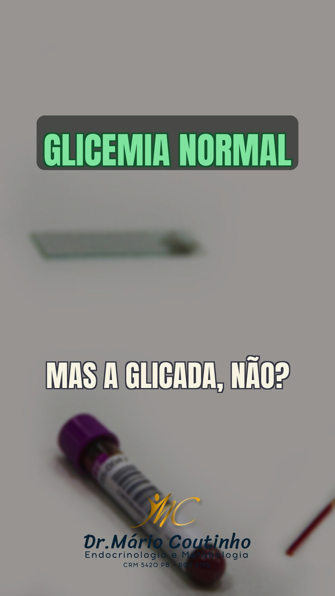 Glicemia Normal e Glicada Alta: Qual Exame Está Certo?