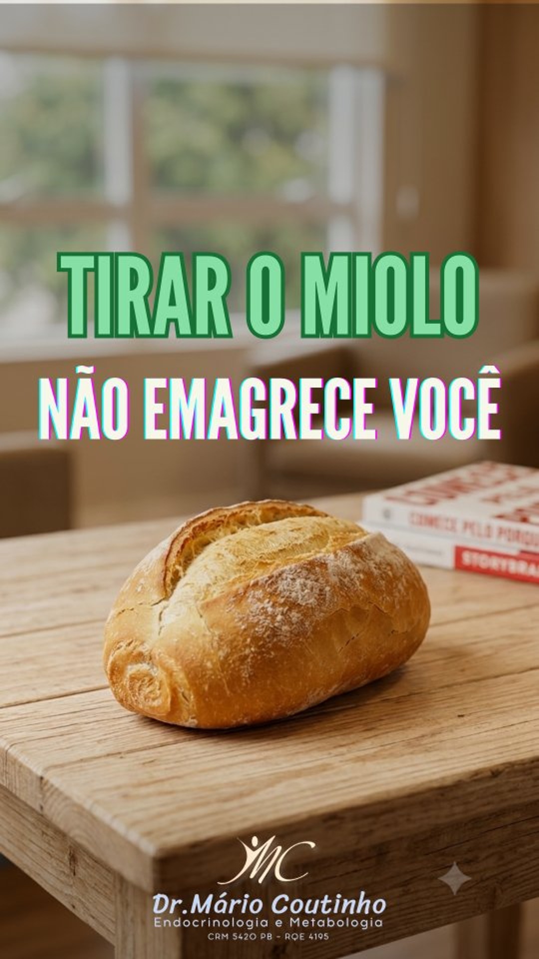 Tirar o Miolo do Pão Emagrece? Entenda o Pico de Insulina